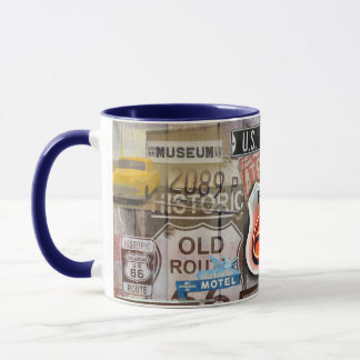 Route 66 die Mutterstraße Tasse