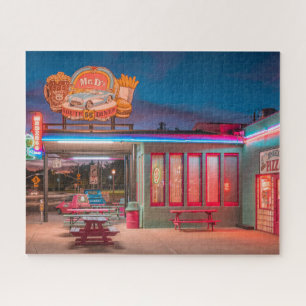 Route 66 Diner Kingman AZ USA Puzzle
