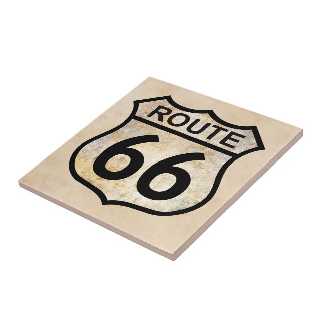 Route 66 fliese (Seite)