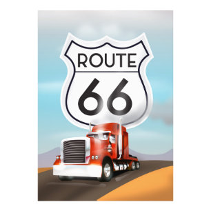 Route 66 fotodruck