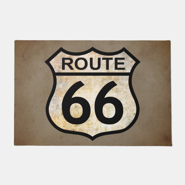 Route 66 Fußmatte (Vorderseite)