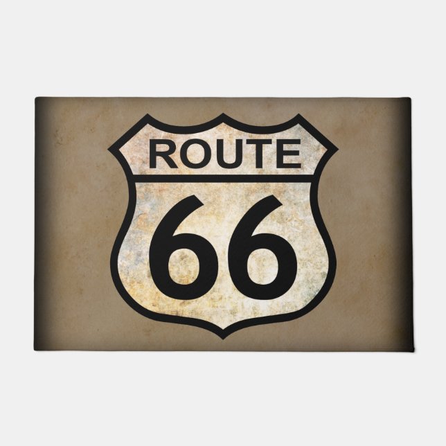 Route 66 fußmatte (Vorderseite)