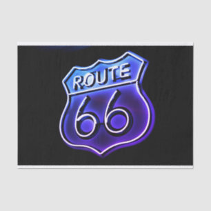 Route 66 Geschenkpapier Seidenpapier