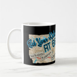 Route 66 Get Your Kicks Tasse