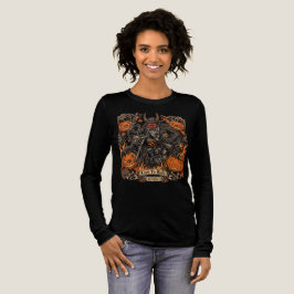 Route 66 Halloween Biker, Live To Ride Varion l Tri-Blend Shirt