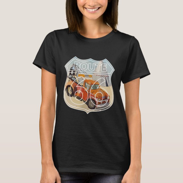 Route 66 Holbrook Wrecker T-Shirt (Vorderseite)