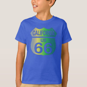 Route 66 in kalifornischem Shirt