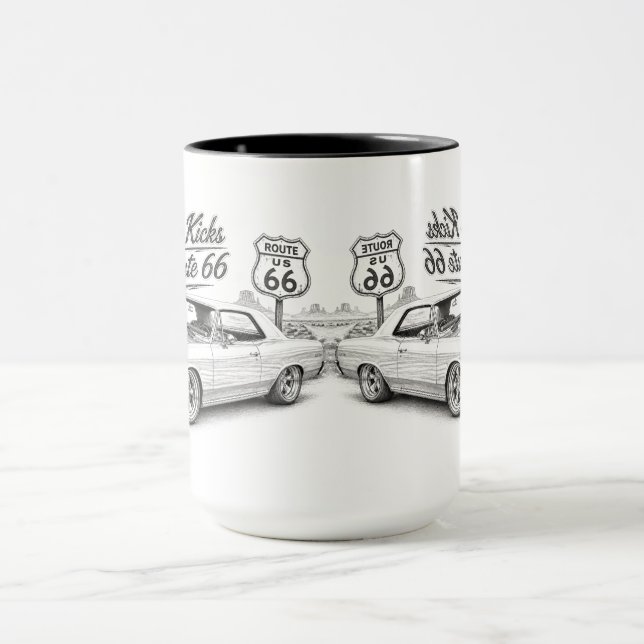 Route 66 Kaffeetasse (Zentrum)