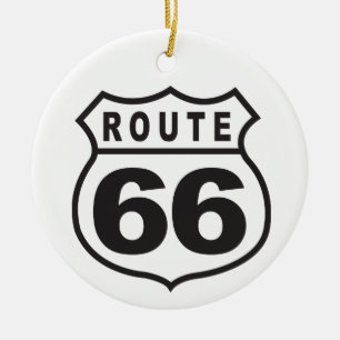 Route 66 keramikornament