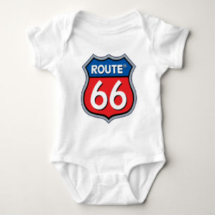 Route 66-Logo Baby Strampler