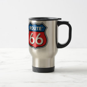 Route 66-Logo Reisebecher