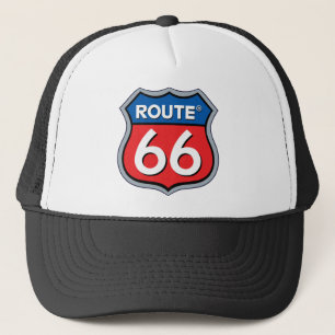 Route 66-Logo Truckerkappe