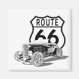 Route 66 magnet