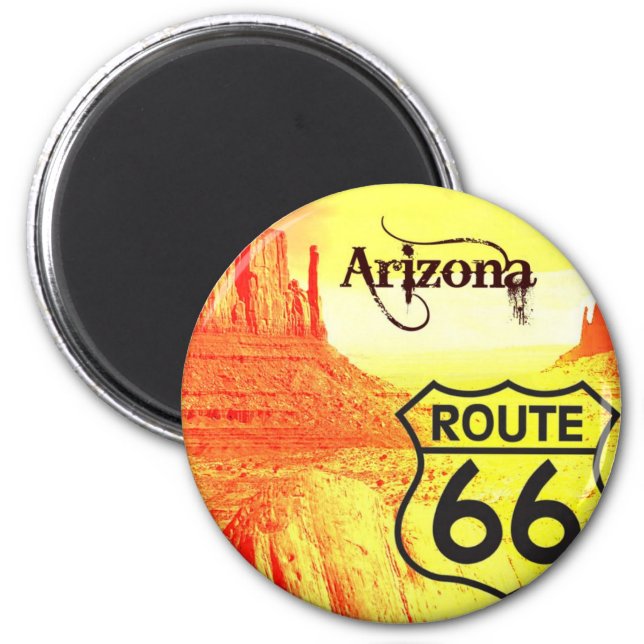 Route 66 magnet (Vorne)