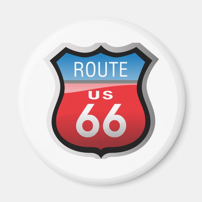Route 66 magnet (Vorne)