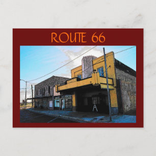Route 66 (McLean) Postkarte