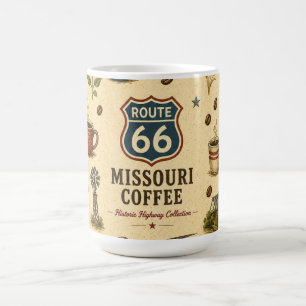 Route 66 Missouri River Road Coffee Erinnerungen Kaffeetasse
