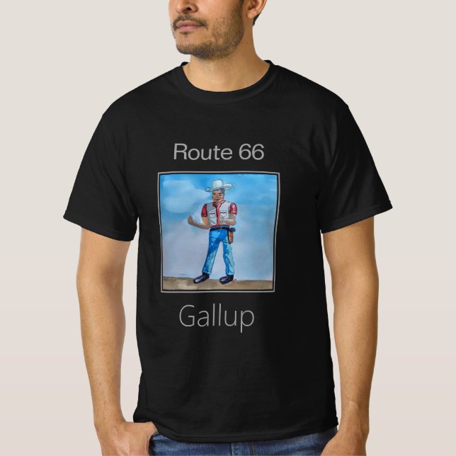 Route 66 Muffler Man, Gallup T-Shirt (Vorderseite)