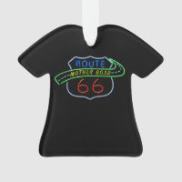 Route 66, Mutterstrasse, Neon-Zeichen