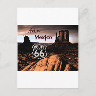 Route 66 neues Mexiko Postkarte