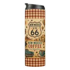 Route 66 New Mexico Kaffee Southwest Roadtrip Thermosbecher