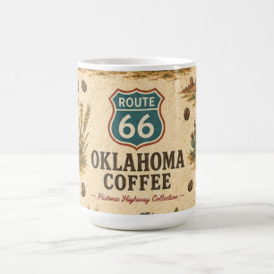 Route 66 Oklahoma Prairie Roast Erbe Kaffeetasse