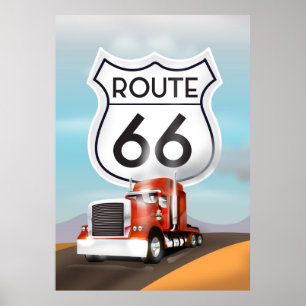 Route 66 poster