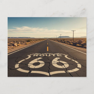 Route 66 postkarte