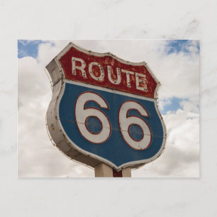 Route 66 postkarte