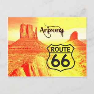 Route 66 postkarte