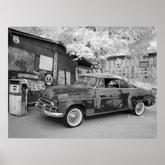 Route 66 Rost Poster