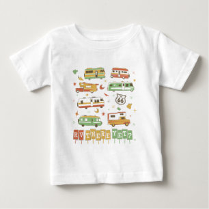 Route 66 RV Baby T-shirt