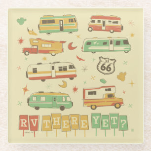 Route 66 RV Glasuntersetzer