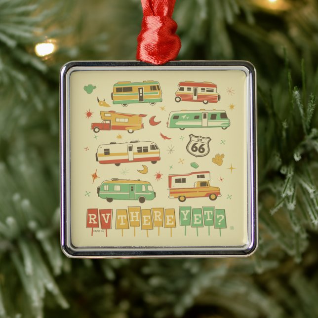 Route 66 RV Ornament Aus Metall (Baum)