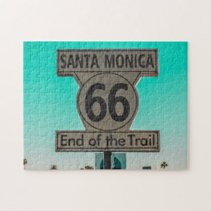 Route 66 Santa Monica. Puzzle
