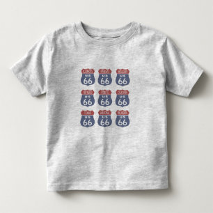 Route 66 Schilder Kleinkind T-shirt