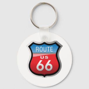 Route 66 schlüsselanhänger