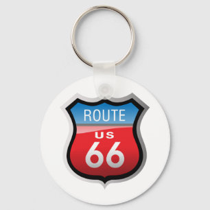 Route 66 schlüsselanhänger