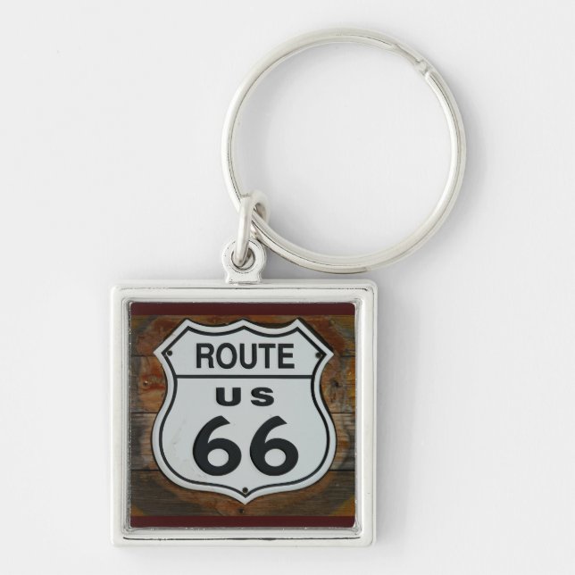 Route 66 Schlüsselanhänger (Vorne)