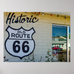 Route 66 Sign Poster