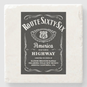 Route 66 steinuntersetzer