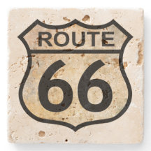 Route 66 Stone Untersetzer