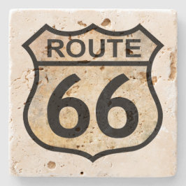Route 66 Stone Untersetzer