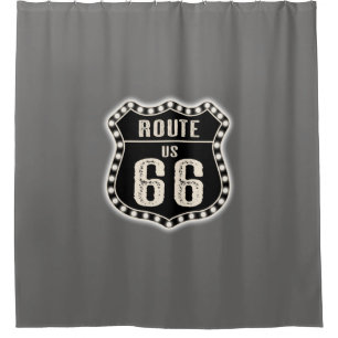Route 66 Südamerika Duschvorhang