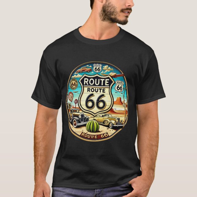Route 66 T-Shirt (Vorderseite)