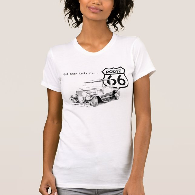 Route 66 T - Shirt (Vorderseite)