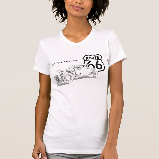 Route 66 T - Shirt (Vorderseite)