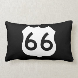 Route 66 Throw Kissen