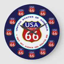 Route 66 Uhr
