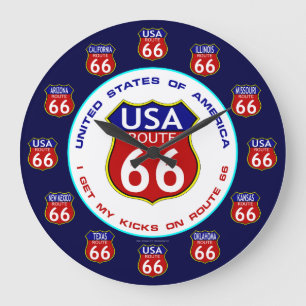 Route 66 Uhr